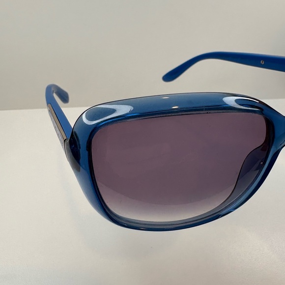 MARC JACOBS MMJ 370/S CLZ JJ 58•16•125 MARC JACOBS Blue Oversized Sunglasses - Picture 11 of 16